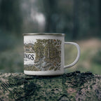 Hot Springs National Park Vintage Enamel Camping Mug | 12oz National Park Hiking Gift