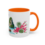 Phuket Coffee Mug | Thailand Travel Souvenir | Porcelain Decal City Gift | 11oz 15oz Accent Mug