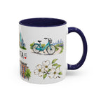 Atlanta Illustrated Travel Mug | City Souvenir Accent Coffee Mug | 11oz 15oz Ceramic Cup