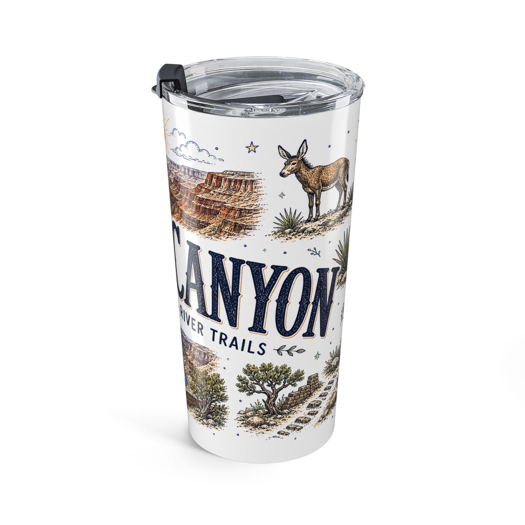 Grand Canyon National Park 20oz Tumbler | Hiking Camping Nature Gift | Insulated Stainless Steel Travel Cup
