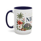 Nigeria Home Country Mug | Moving Away Gift | Long Distance Friendship | 11 oz 15 oz Accent Mug