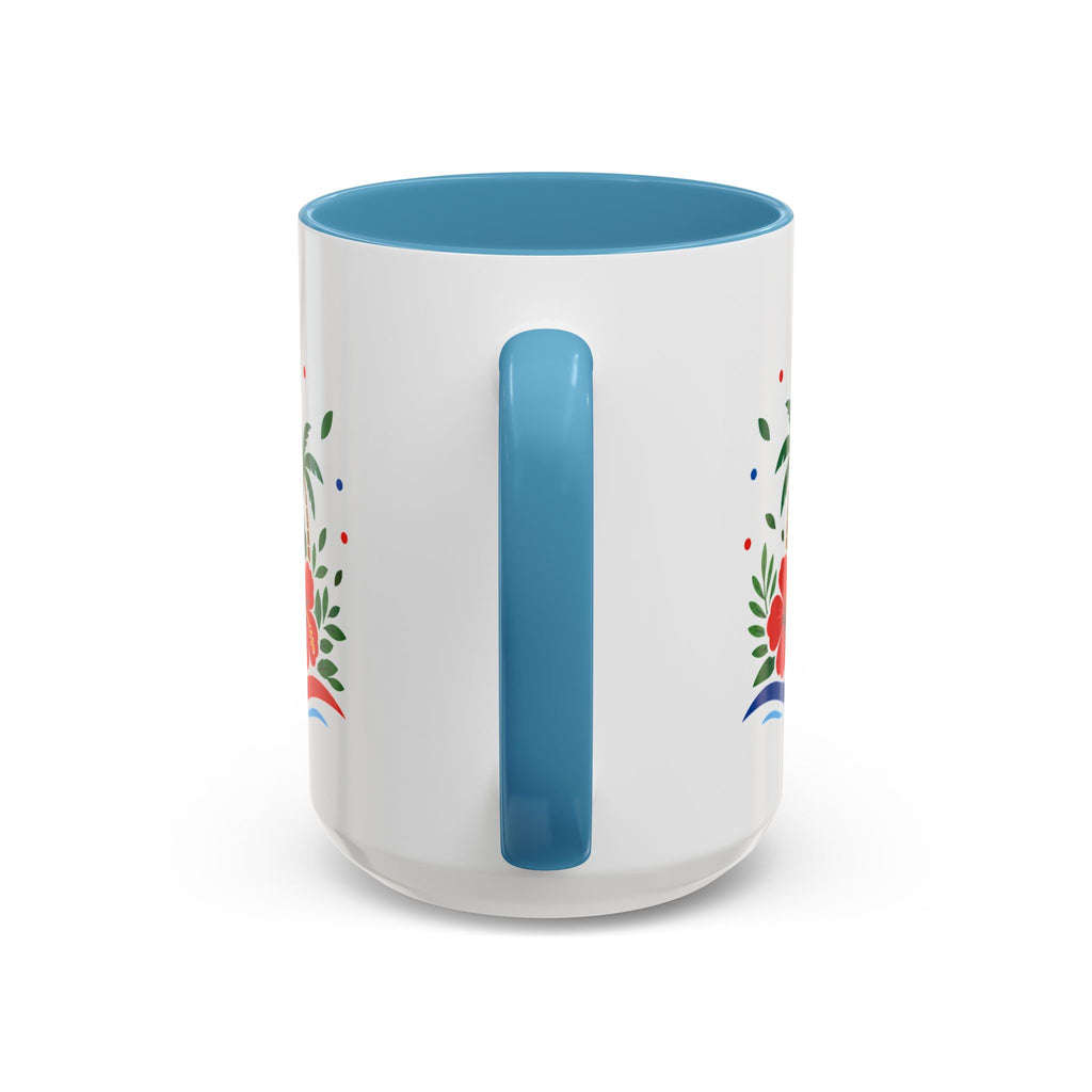 Dominican Republic Coffee Mug | Travel Souvenir Accent Mug | Country Gift Ceramic Cup 11oz 15oz