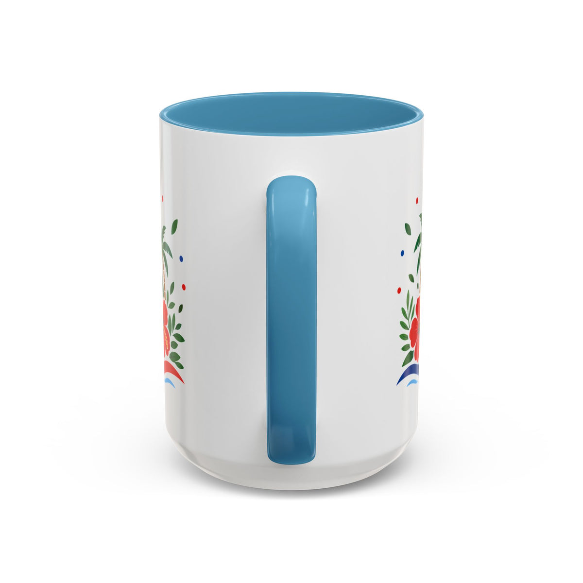 Dominican Republic Coffee Mug | Travel Souvenir Accent Mug | Country Gift Ceramic Cup 11oz 15oz