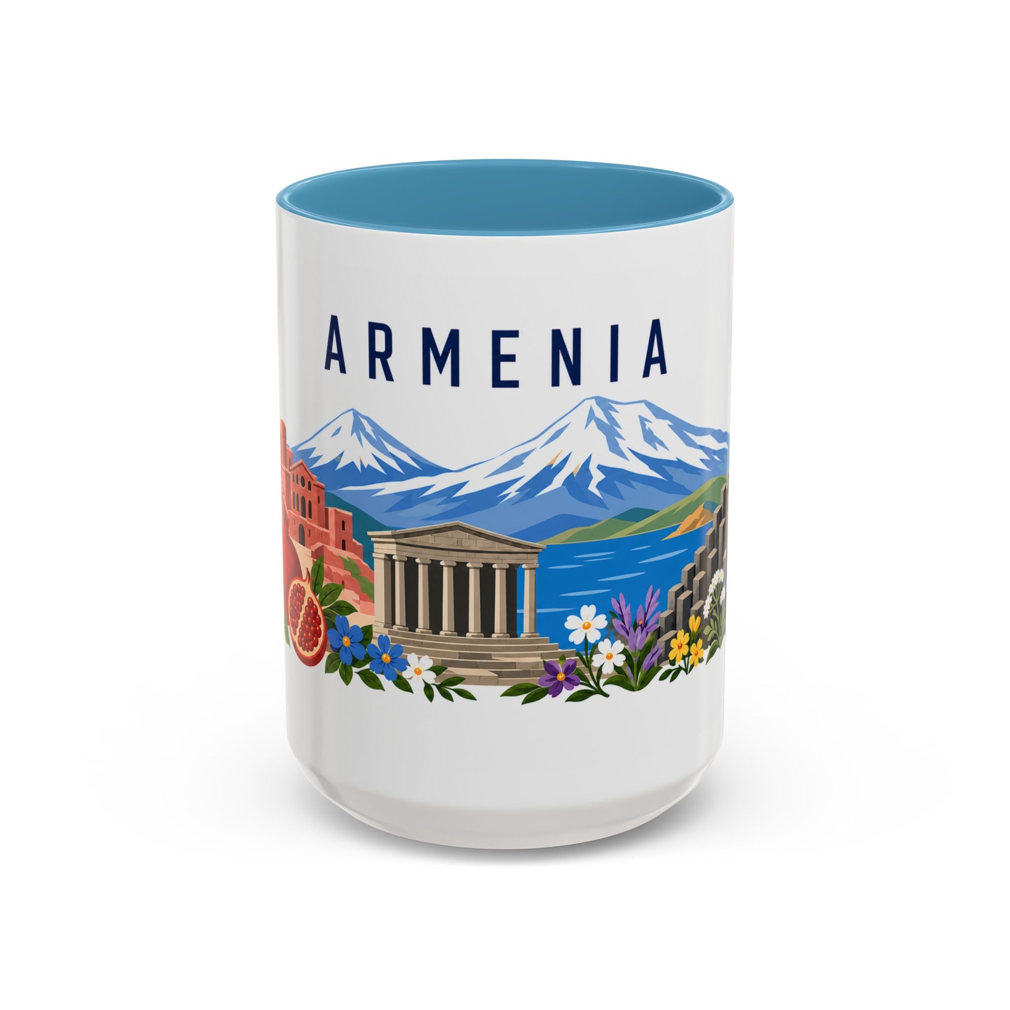 Armenia Coffee Mug | Travel Souvenir Accent Mug | Country Gift Ceramic Cup 11oz 15oz