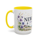 New Jersey Home State Mug | Moving Away Gift | Long Distance Friendship Coffee Cup | 11oz 15oz Accent Mug