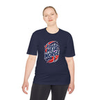 Norway Fan T-Shirt, Heia Norge Sport Tee, Moisture Wicking Performance Shirt