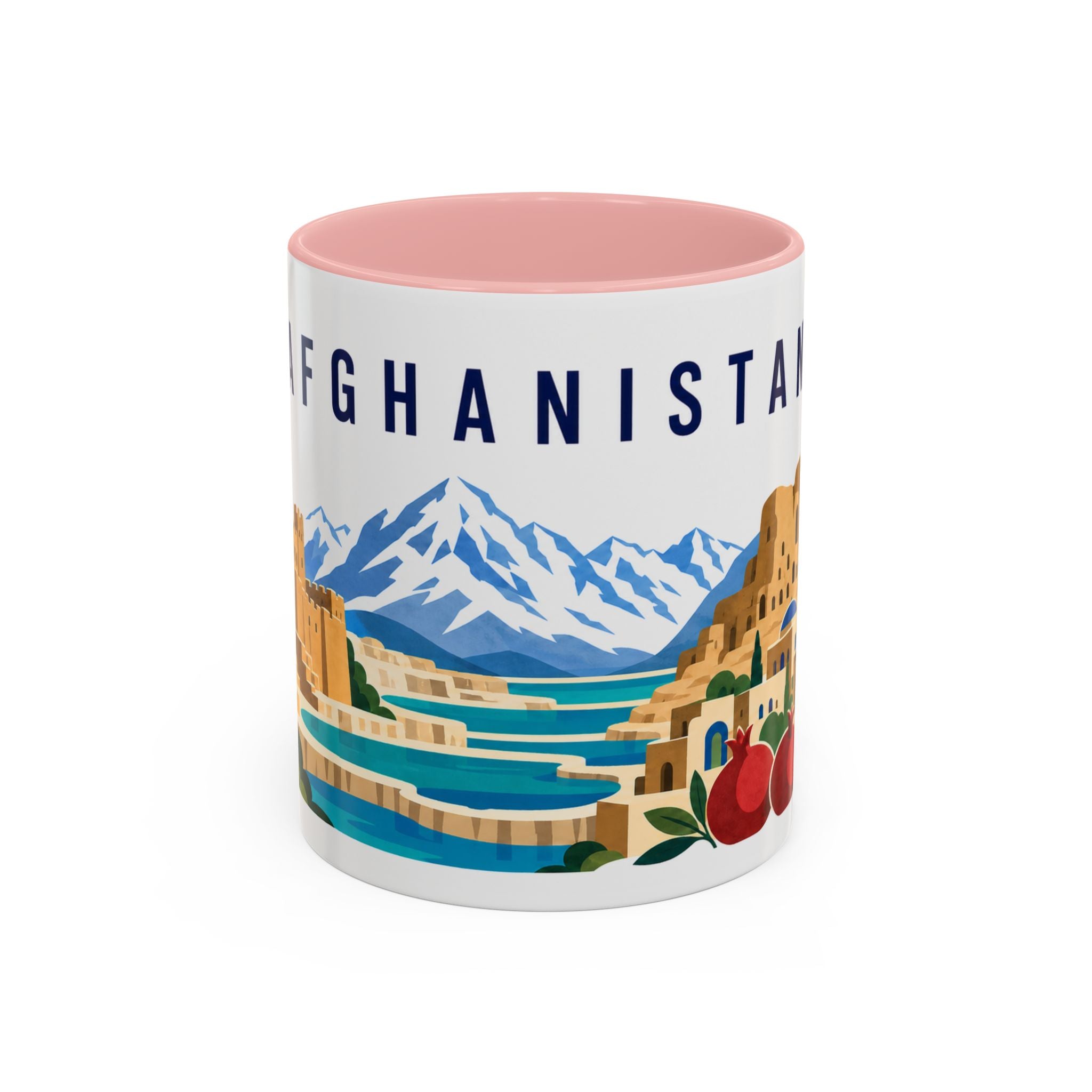 Afghanistan Coffee Mug | Travel Souvenir Accent Mug | Country Gift Ceramic Cup 11oz 15oz