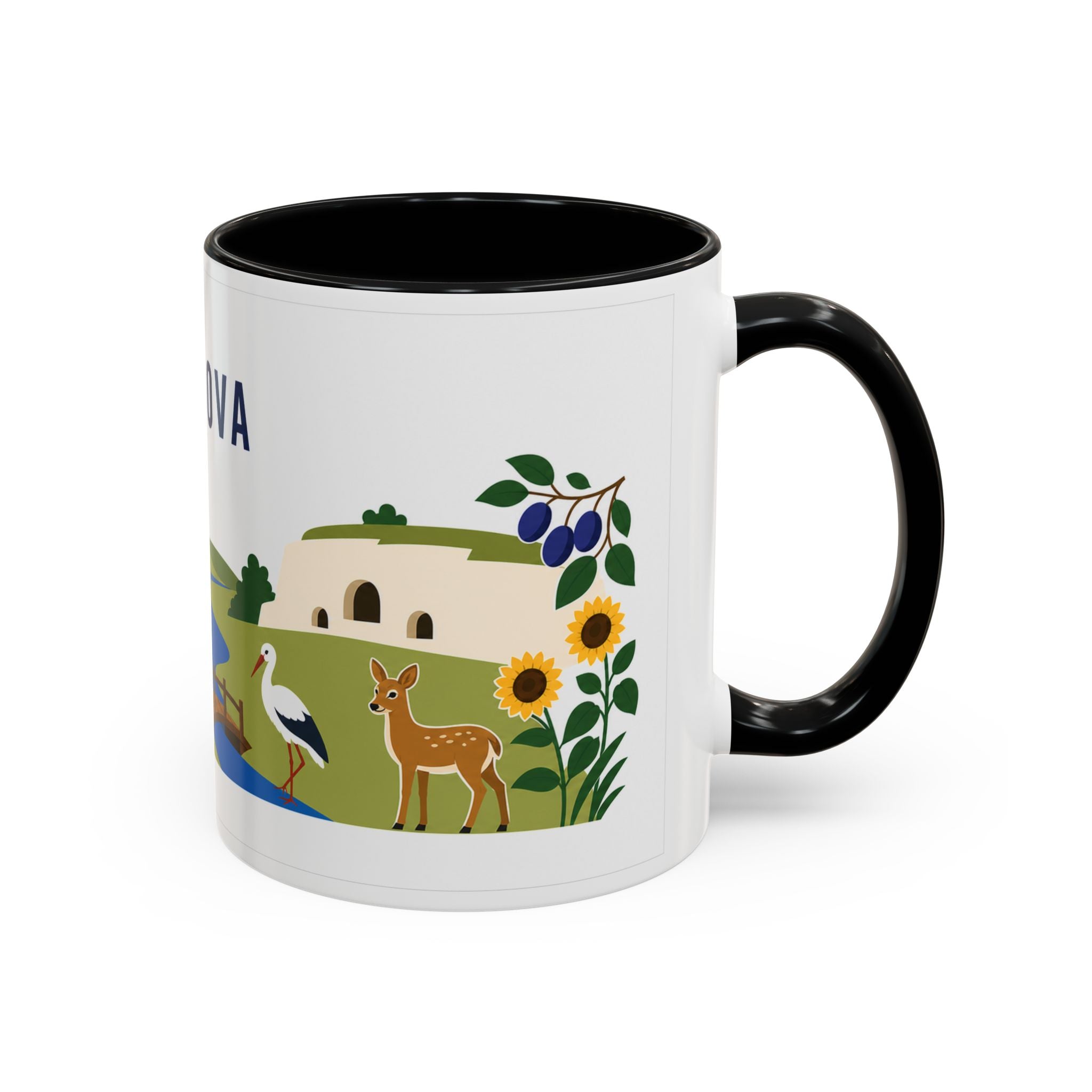 Moldova Coffee Mug | Travel Souvenir Accent Mug | Country Gift Ceramic Cup 11oz 15oz