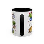 Austin Illustrated Travel Mug | City Souvenir Accent Coffee Mug | 11oz 15oz Ceramic Cup