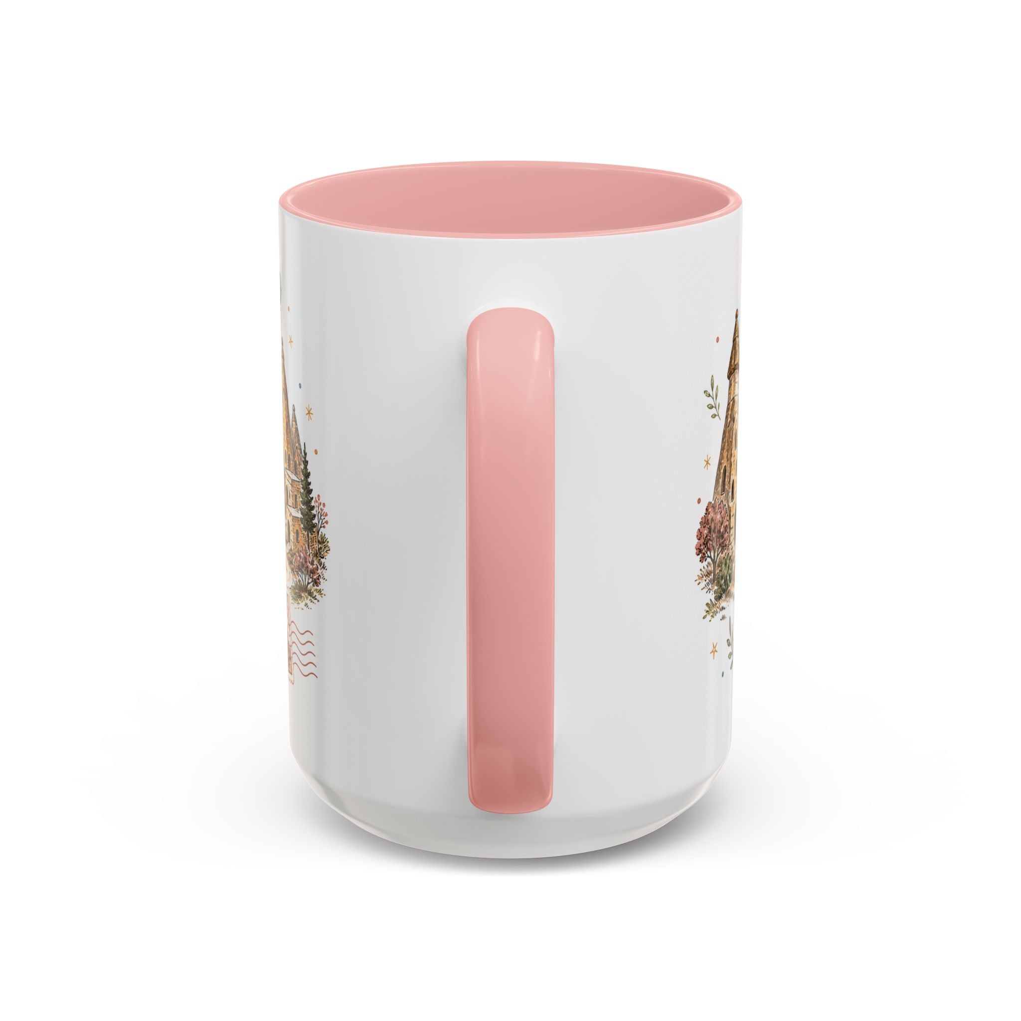 Cappadocia Coffee Mug | Travel Destination Souvenir Gift | Accent Color Ceramic 11oz 15oz
