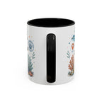 Great Barrier Reef Coffee Mug | Travel Destination Souvenir Gift | Accent Color Ceramic 11oz 15oz