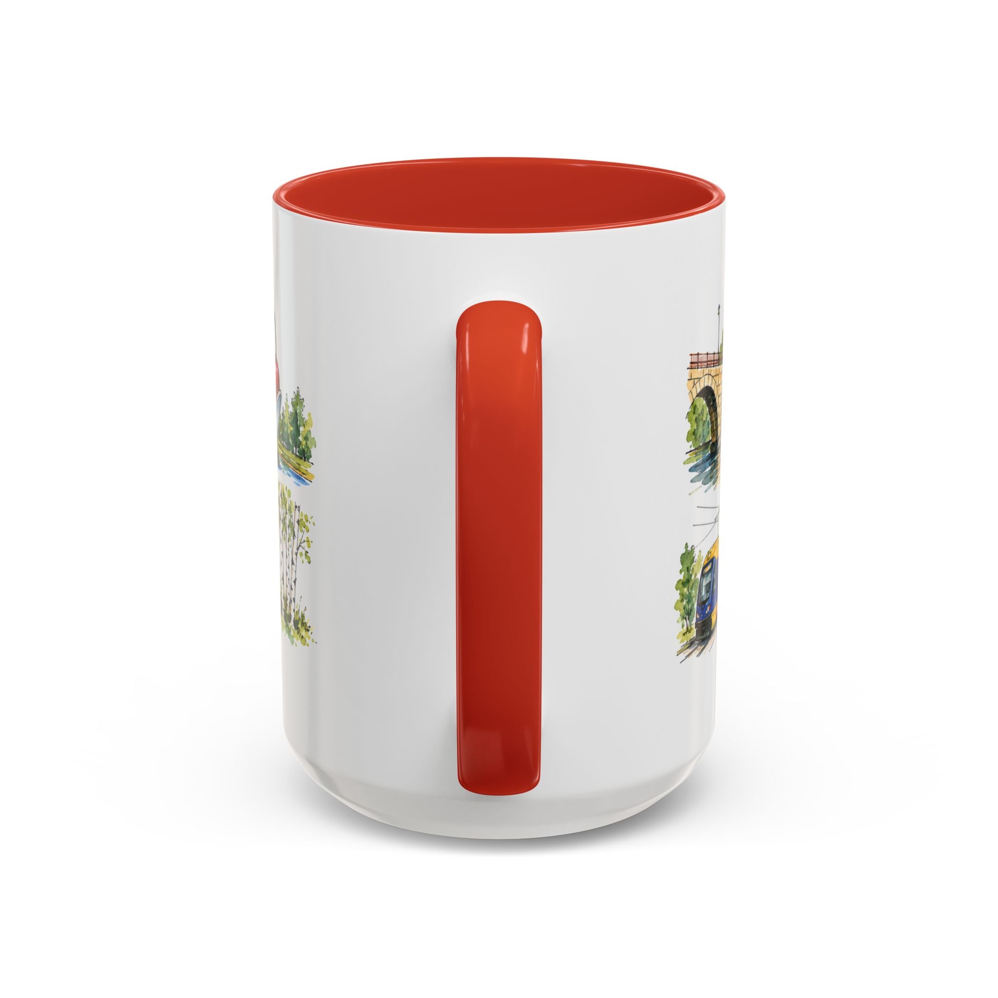 Minneapolis Illustrated Travel Mug | City Souvenir Accent Coffee Mug | 11oz 15oz Ceramic Cup