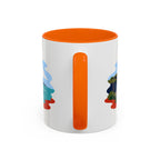 Great Ocean Road Coffee Mug | Travel Destination Souvenir Gift | Accent Color Ceramic 11oz 15oz