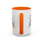 Storybook Cottage Breakfast Mug | Hand Painted Fairy Tale Accent Coffee Mug