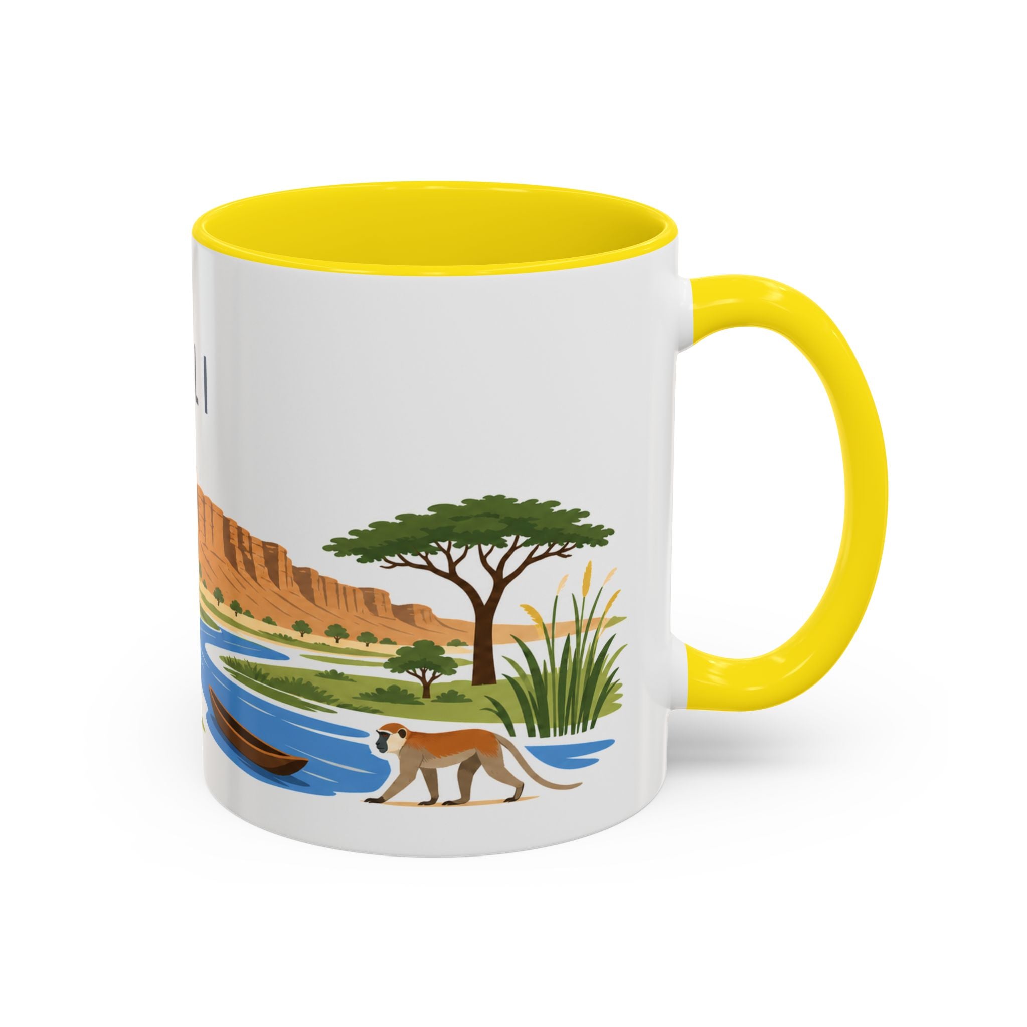 Mali Coffee Mug | Travel Souvenir Accent Mug | Country Gift Ceramic Cup 11oz 15oz