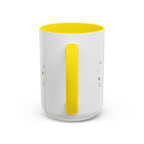 Belgium Soccer Coffee Mug | Soccer Fan Gift | Accent Color Ceramic 11oz 15oz Match Day Cup