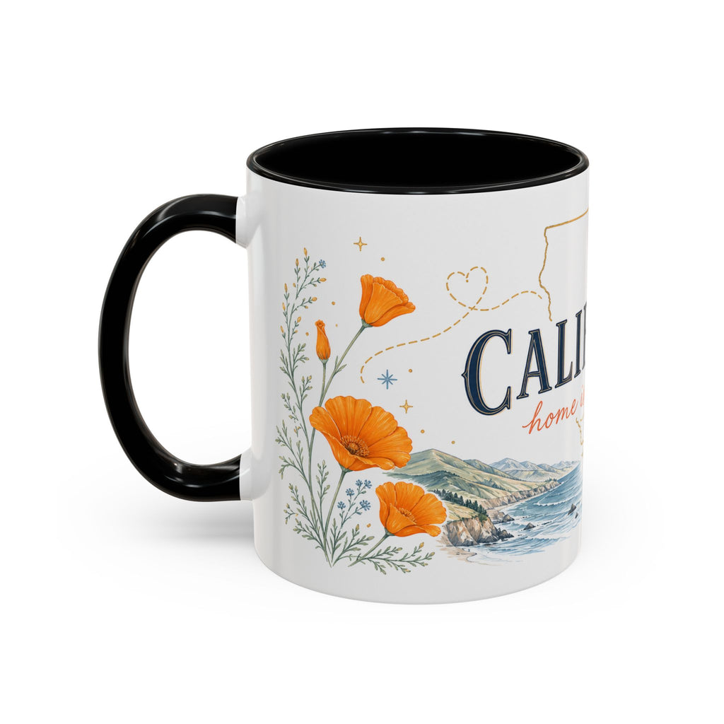 California Home State Mug | Moving Away Gift | Long Distance Friendship Coffee Cup