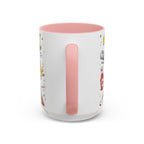 Dad Jokes Sorry Not Sorry Coffee Mug | Father's Day Gift for Dad | Accent Color Ceramic 11oz 15oz