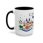 Czechia Coffee Mug | Travel Souvenir Accent Mug | Country Gift Ceramic Cup 11oz 15oz