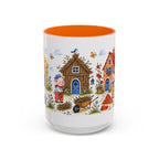 Three Little Pigs Mug | Storybook Fairy Tale Accent Coffee Mug | EveryLegend