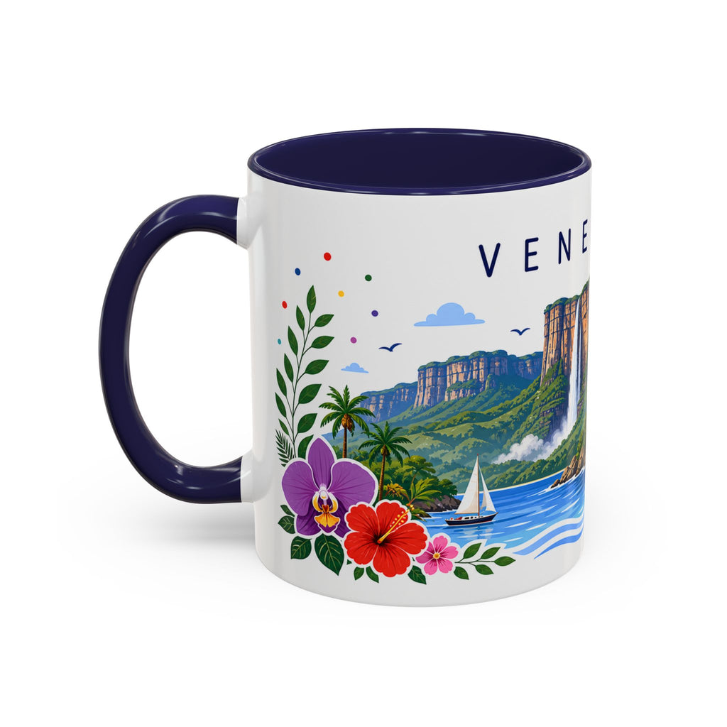Venezuela Coffee Mug | Travel Souvenir Accent Mug | Place Gift Ceramic Cup 11oz 15oz