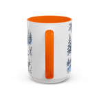 Great White North Coffee Mug | Canadian Pride Gift | Accent Color Ceramic 11oz 15oz