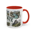 Isle of Skye Mug, Scotland Travel Souvenir, Bucket List Gift, Accent Ceramic Coffee Mug 11oz 15oz
