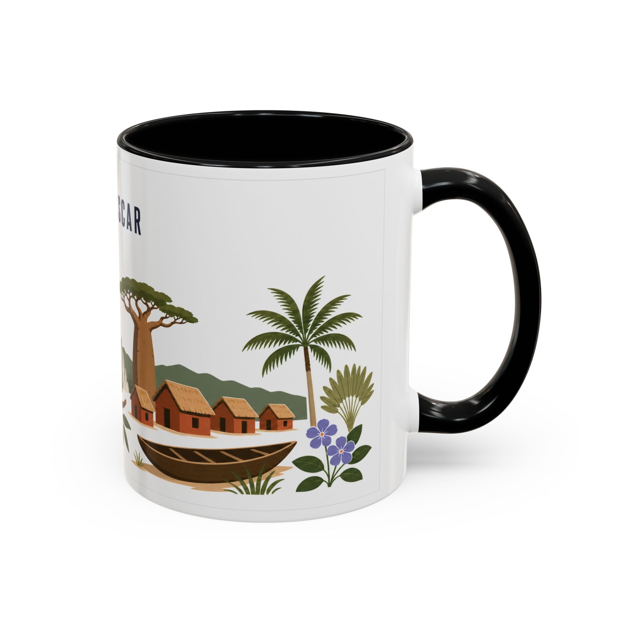 Madagascar Home Country Mug | Moving Away Gift | Long Distance Friendship | 11 oz 15 oz Accent Mug