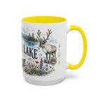 Khuvsgul Lake Mug, Mongolia Travel Souvenir, Bucket List Gift, Accent Ceramic Coffee Mug 11oz 15oz