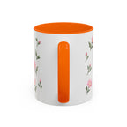 Montana Bitterroot Mug, State Flower Floral Coffee Cup, 11oz Botanical Gift