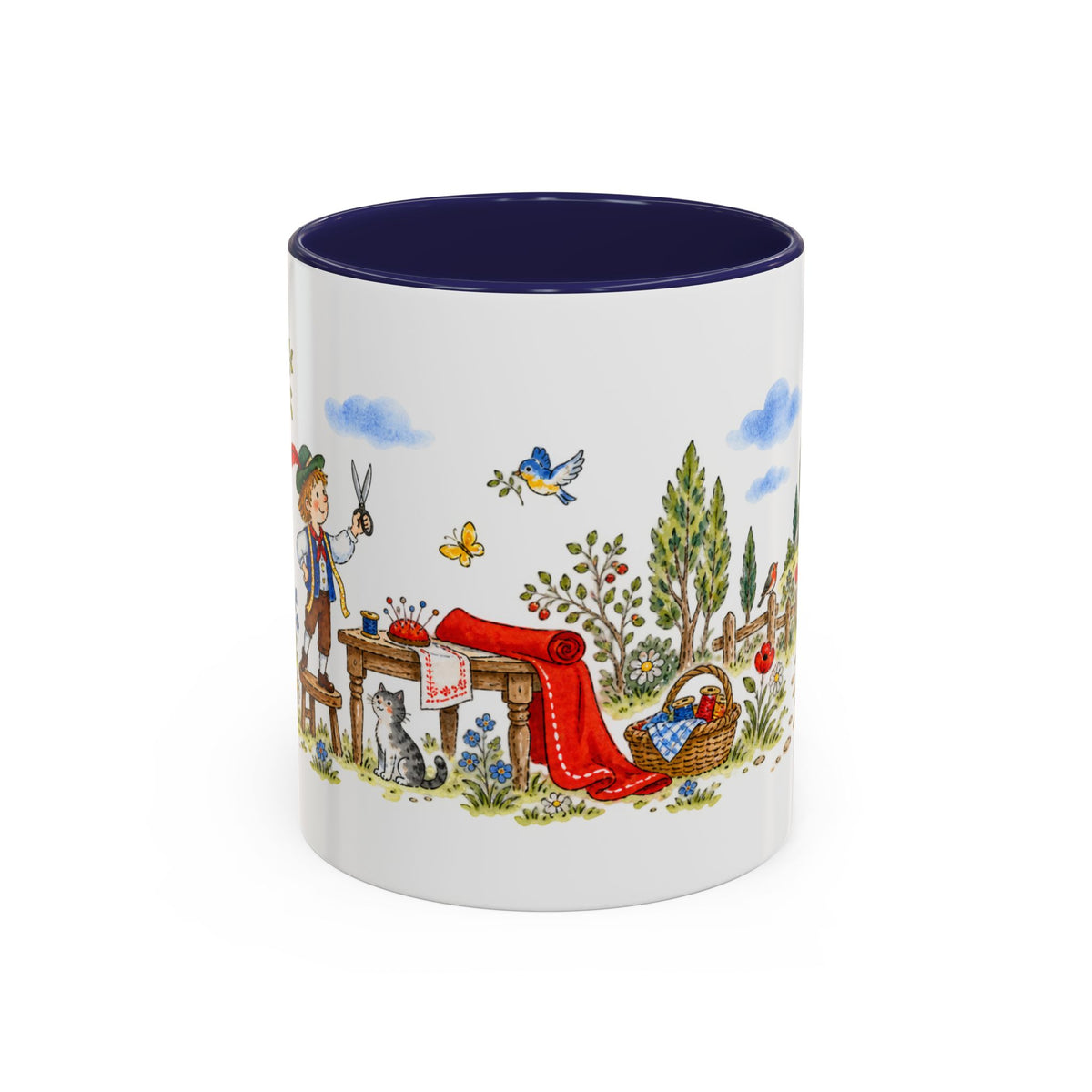 The Brave Little Tailor Mug | Storybook Fairy Tale Accent Coffee Mug | EveryLegend