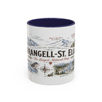 Wrangell-St. Elias National Park Coffee Mug | Alaska Wilderness Climbing Gift | Accent Color Ceramic 11oz 15oz