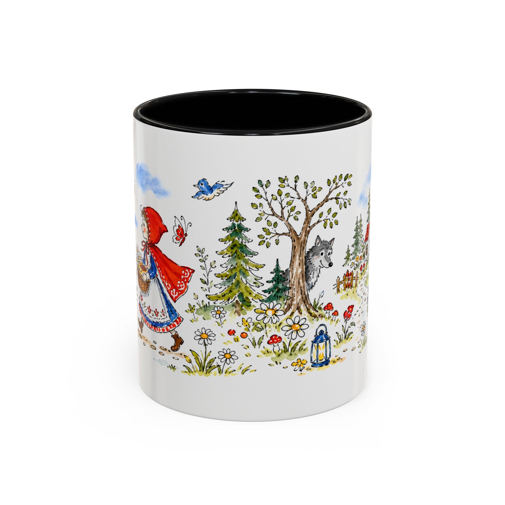 Little Red Riding Hood Mug | Storybook Fairy Tale Accent Coffee Mug | EveryLegend
