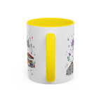 Mexico City Coffee Mug | Mexico Souvenir Travel Gift | Accent Color Ceramic 11oz 15oz