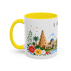 Iraq Coffee Mug | Travel Souvenir Accent Mug | Place Gift Ceramic Cup 11oz 15oz