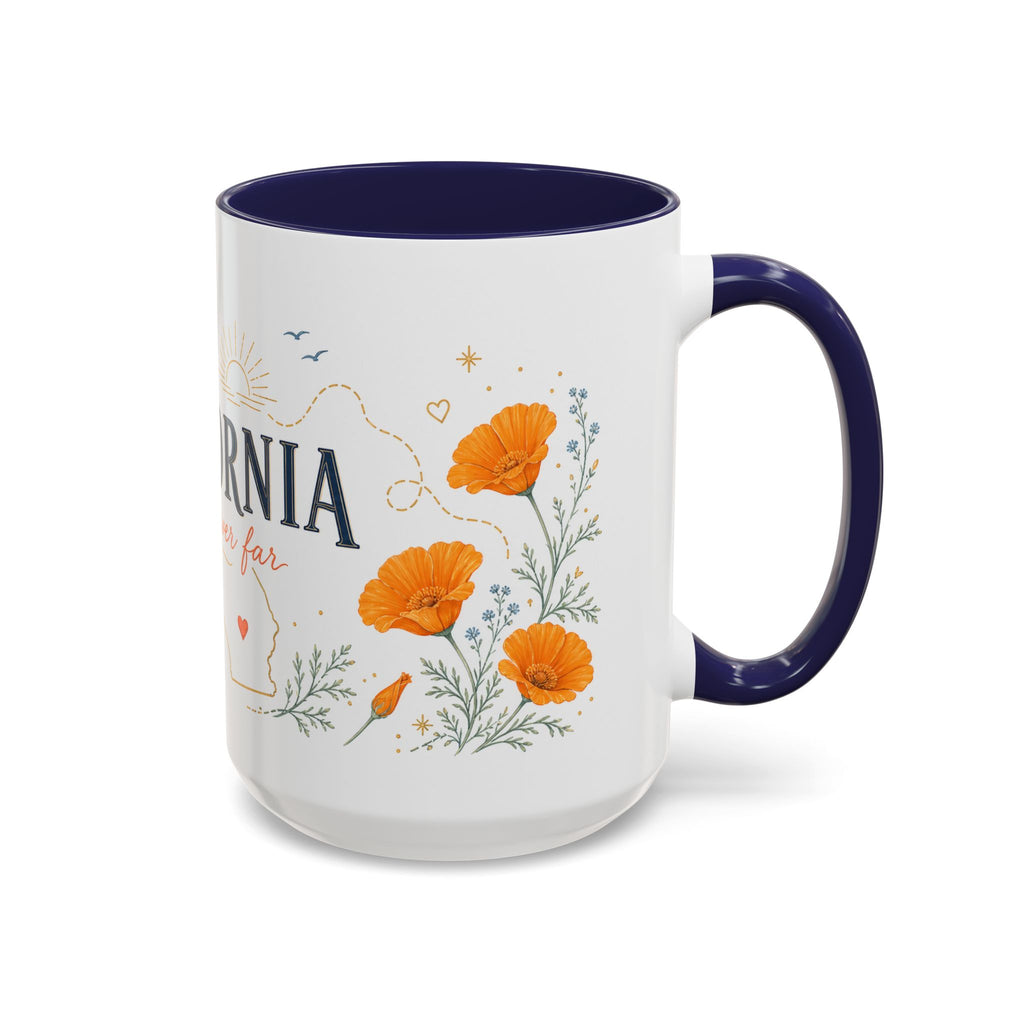 California Home State Mug | Moving Away Gift | Long Distance Friendship Coffee Cup