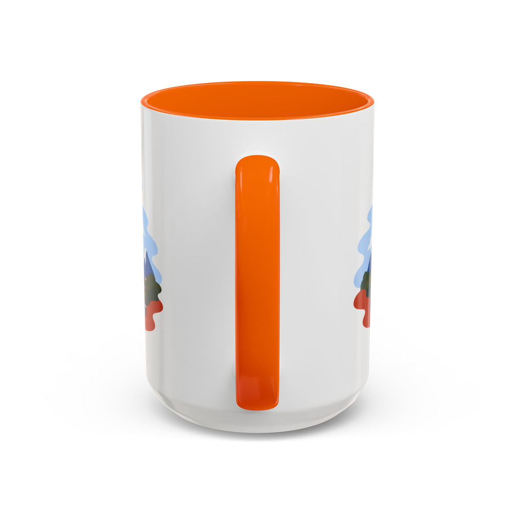 Lofoten Islands Coffee Mug | Travel Destination Souvenir Gift | Accent Color Ceramic 11oz 15oz
