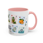 Casablanca Coffee Mug | Postage Stamp Collage Mug | Travel Souvenir Accent Cup 11oz 15oz