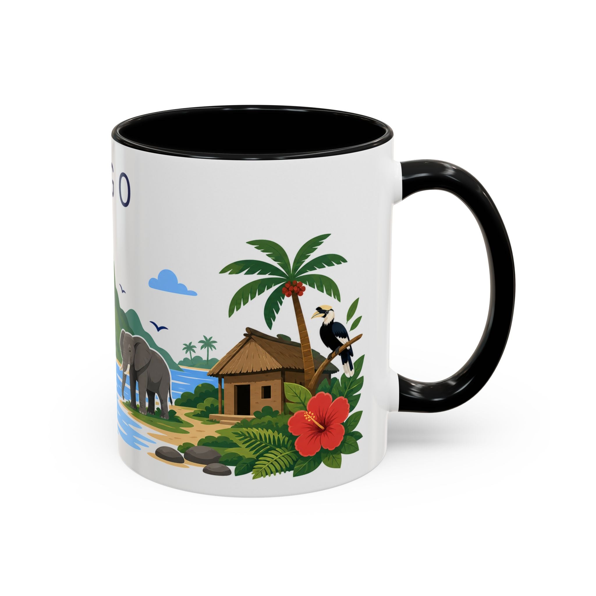 Togo Coffee Mug | Travel Souvenir Accent Mug | Country Gift Ceramic Cup 11oz 15oz