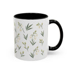 New Mexico Yucca Flower Mug, State Flower Floral Coffee Cup, 11oz Botanical Gift