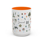 Savannah Christmas Mug | Watercolor City Souvenir, Travel Memories Cup