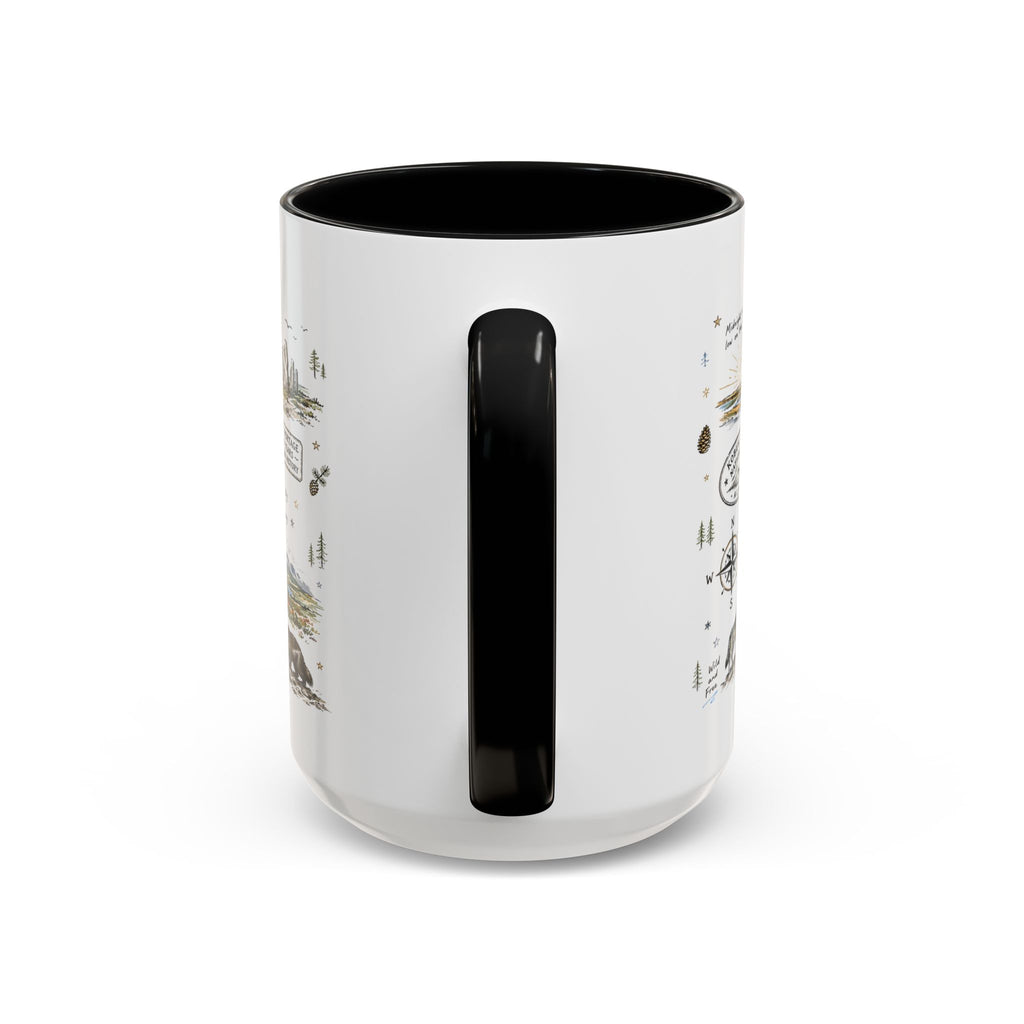 Kobuk Valley National Park Coffee Mug | Alaska Arctic Sand Dunes Gift | Accent Color Ceramic 11oz 15oz