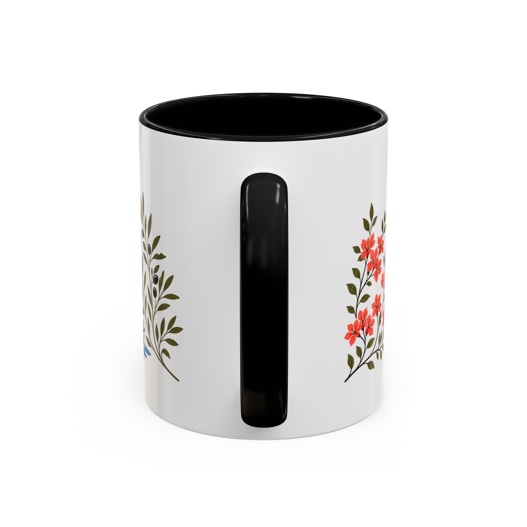 Rhodes Coffee Mug | Greece Travel Souvenir | Porcelain Decal City Gift | 11oz 15oz Accent Mug