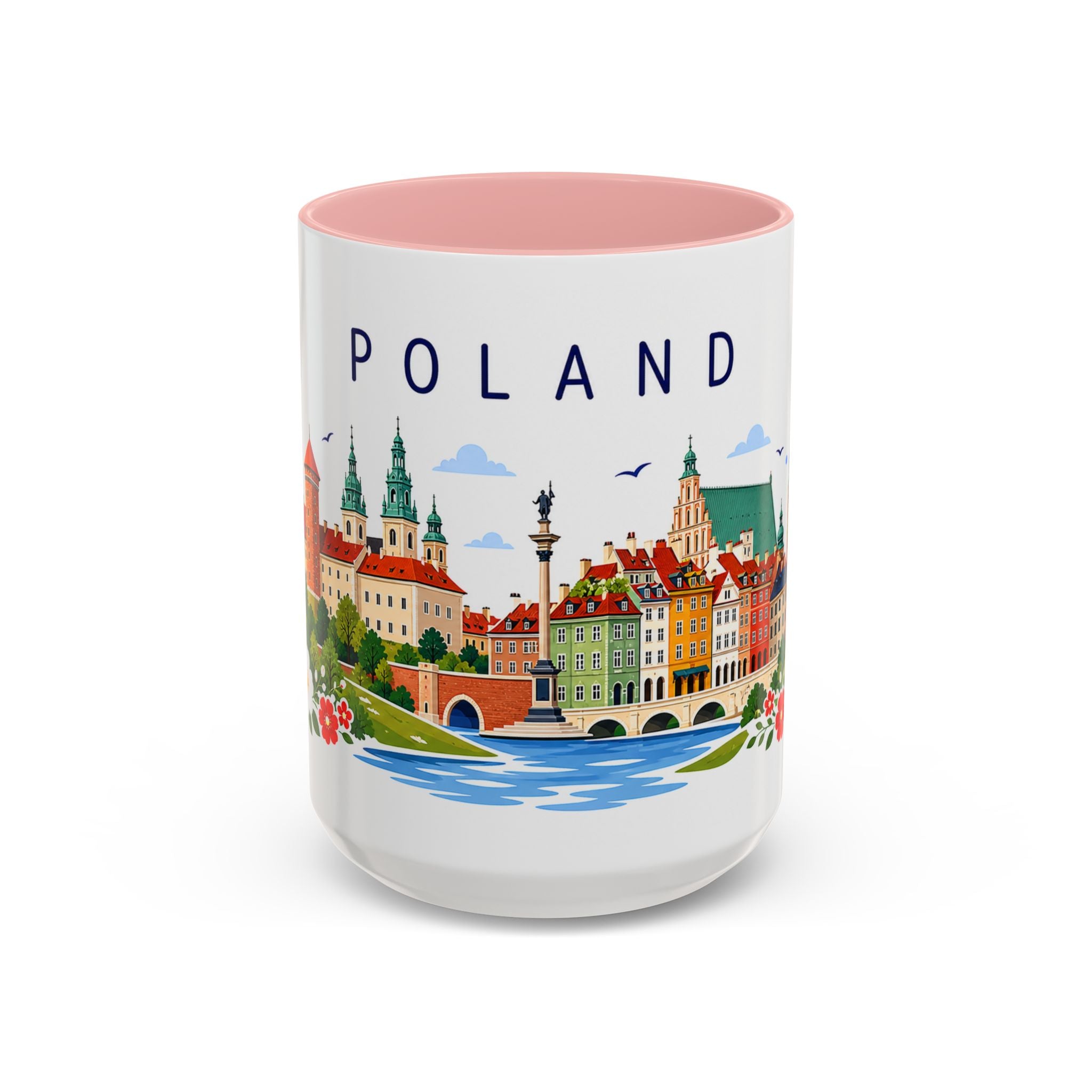 Poland Coffee Mug | Travel Souvenir Accent Mug | Place Gift Ceramic Cup 11oz 15oz
