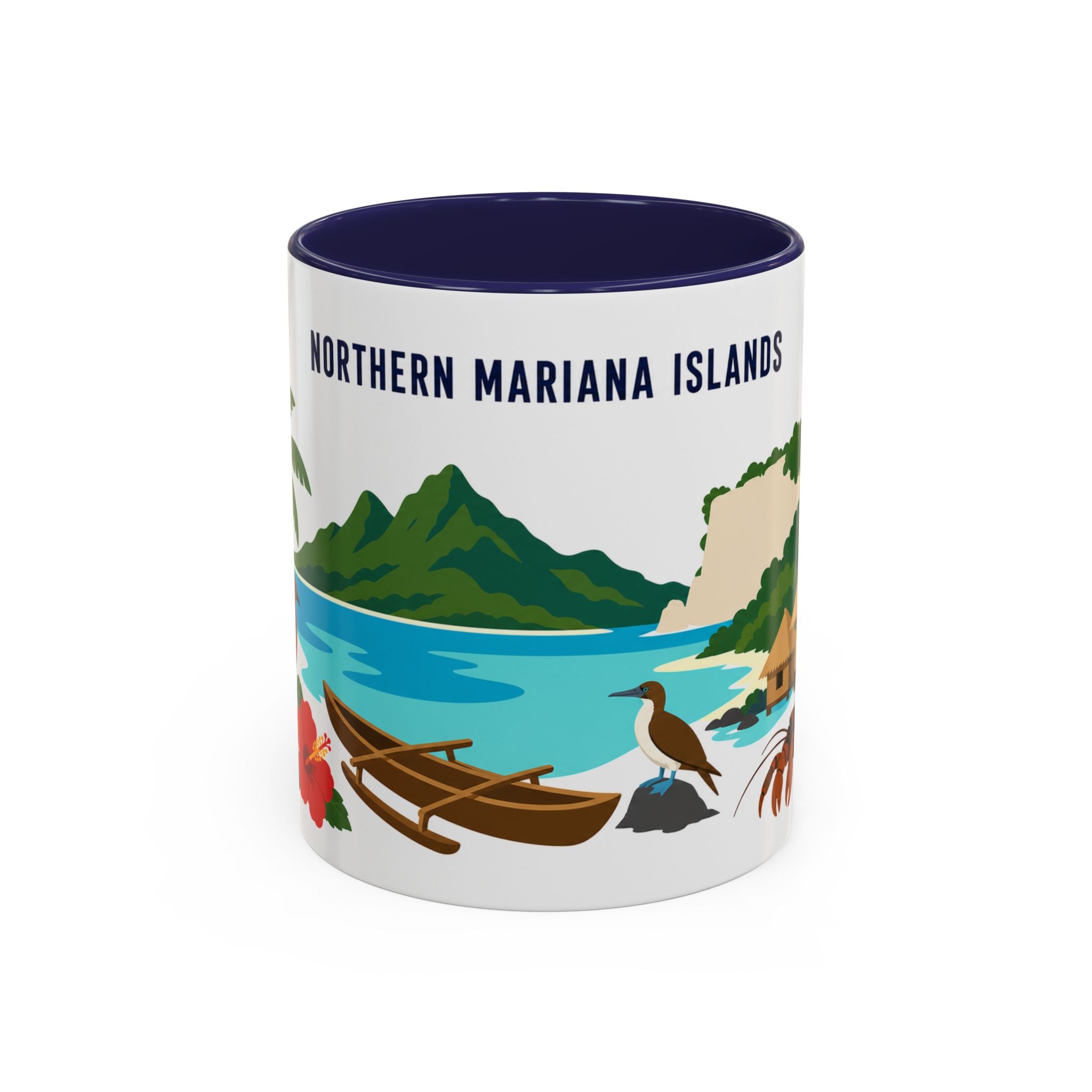 Northern Mariana Islands Coffee Mug | Travel Souvenir Accent Mug | Country Gift Ceramic Cup 11oz 15oz