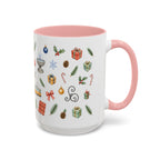 Budapest Christmas Mug | Watercolor City Souvenir | Ceramic Coffee Cup (11oz 15oz)