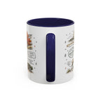 Guadalupe Mountains National Park Coffee Mug | Texas Desert Peaks Hiking Gift | Accent Color Ceramic 11oz 15oz