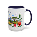 Uganda Coffee Mug | Travel Souvenir Accent Mug | Place Gift Ceramic Cup 11oz 15oz