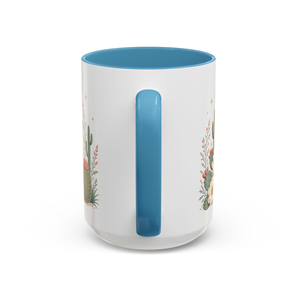 Arizona State Map Mug | Desert Landscape, Botanical Accents, Homesick Gift