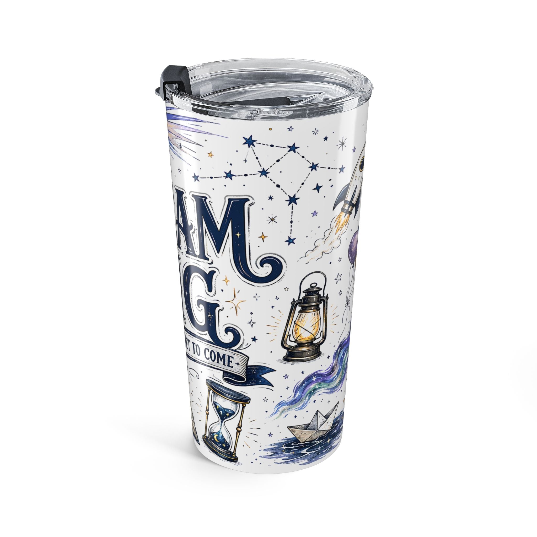 Dream Big 20oz Tumbler | Class of 2026 Graduation Gift | Insulated Stainless Steel Travel Cup